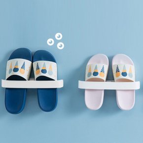 가정 슬리퍼꽂이 실내화벽거치대 욕실화 거실화벽걸이