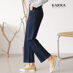 카라 KARRA (77까지)인디고블루와이드데님팬츠_A3F0976