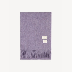 PREMIUM PURE WOOL 100 MUFFLER [ RAINBOW PURPLE ] - 프리미엄 울 100 머플러 (M001WP)