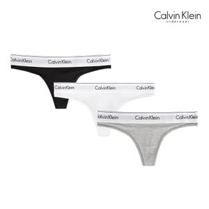 Calvin Klein Underwear 캘빈클라인 CK 언더웨어 코튼 여성 티팬티 면 속옷 3종택일