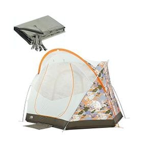 미국 노스페이스 텐트 The North Face Homestead Super Dome 4Person Camping Tent and Footprin