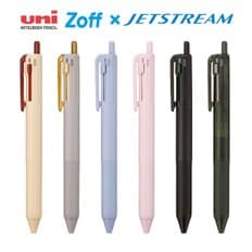 유니 제트스트림 3색 볼펜 Zoff 조프 한정판 0.5 SXE3-607ZF