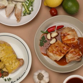 껍질없는 닭다리살 구이 스리라차마요맛 130g 1팩