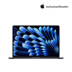 맥북에어 15 M3 (CPU 8코어/GPU 10코어) RAM 16GB SSD 512GB 미드나이트 MXD43KH/A