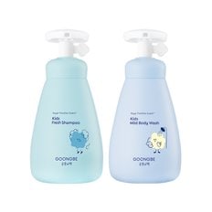 키즈 프레시 샴푸 300ml + 키즈 마일드 바디워시 300ml