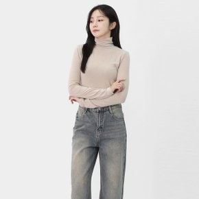 여자 베이직 8색상 슬림 소프트 약기모 스판 폴라티 레이어드 이너티 SMA005