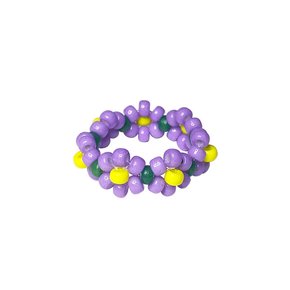 Lilac Flowers Beads Ring 비즈반지