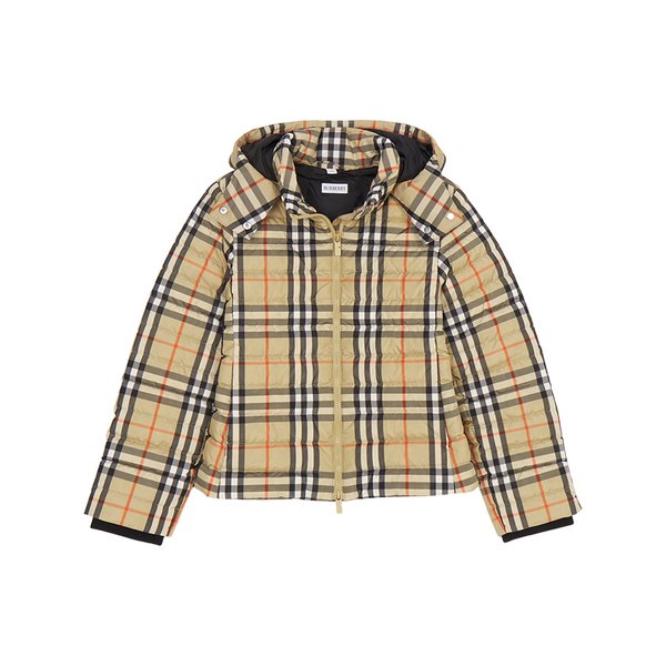 [부산점] 키즈 체크 패딩 점퍼 8109489 14Y (성인착용가능)
