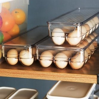 텐바이텐 냉장고 투명 계란 에그 케이스 트레이 보관함 (중)