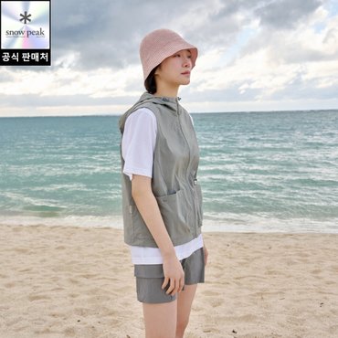 스노우피크 [25/SS박규영착용] S25MWRVE65 루트 여성 후드 베스트