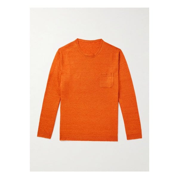 앤더슨 앤 셰퍼드 리넨 스웨터 오렌지 1647597337992744
