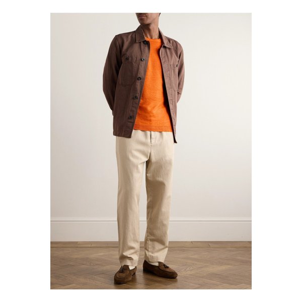 앤더슨 앤 셰퍼드 리넨 스웨터 오렌지 1647597337992744