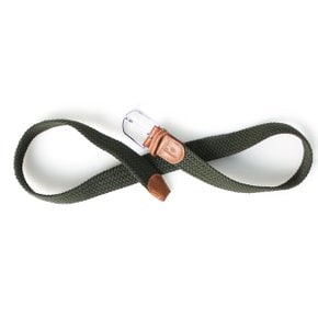 M. Belt. Woven Green M17402