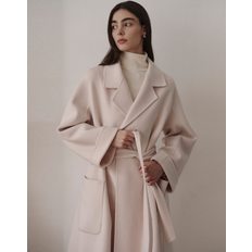 WOOL HAND MADE COAT LIGHT PINK 울 핸드 메이드 코트 라이트 핑크