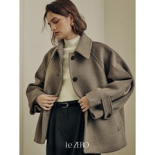 르제로 [6컬러] 캐시미어 하프 코트