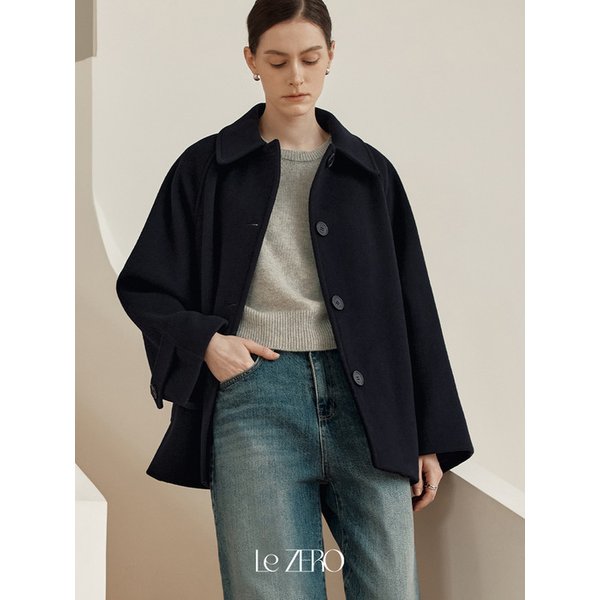 [5컬러] 캐시미어 하프 코트