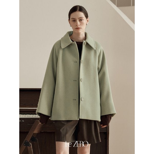 [5컬러] 캐시미어 하프 코트