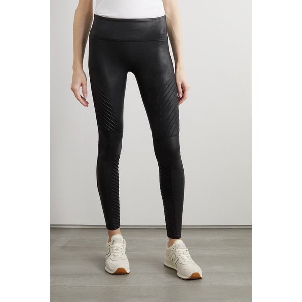 모토 인조 스트레치 가죽 레깅스 210639440275