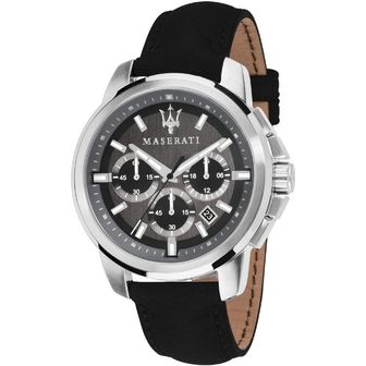  일본 몽블랑 시계 [블랙 Friday] Maserati Successo 44mm Gray Dial Mens 크로노그래프 쿼츠워치