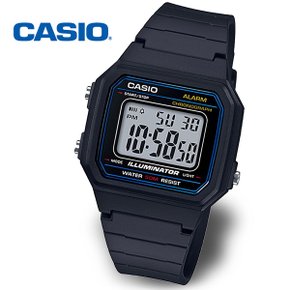 [정품] CASIO 카시오 전자 학생시계 군인시계 W-217H-1AV