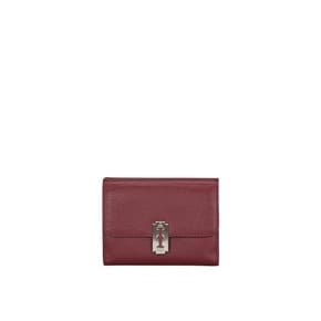 Magpie Flap Half Wallet (맥파이 플랩 반지갑) Berry Red_VQB3-1WM755-1REXX