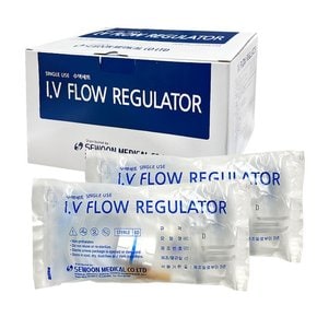 세운 수액조절기 도시플로 30개 IV Flow Regulator 수액세트