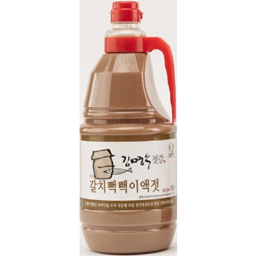 김명수젓갈 김명수젓갈 갈치 뻑뻑이액젓 천연식품 1.8L