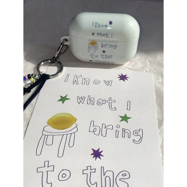 LEMON AIRPODS CASE 에어팟 케이스