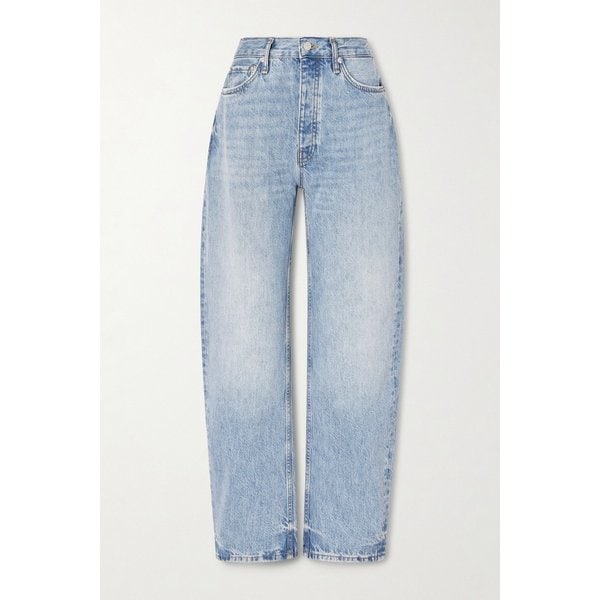 프리츠 하이웨이스트 배럴 레그 진 46376663162984352