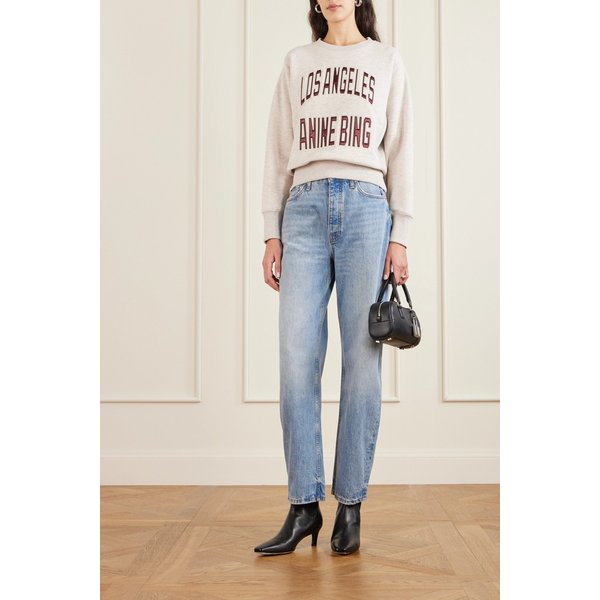 프리츠 하이웨이스트 배럴 레그 진 46376663162984352