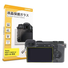 [0.3mm Sony NEX-7  강화 유리]ORMY 디지털 카메라 액정 보호 필름 NEX-6용 액정 보호 프로텍터