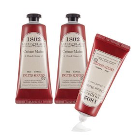 고보습 퍼퓸 핸드크림 레드프루츠 50ml x3개