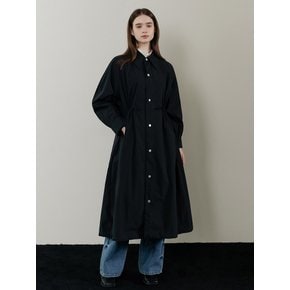 WAVE OVERSIZED CLASSIC COLLAR COAT_BLACK