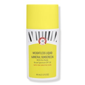 퍼스트에이드뷰티 웨이트리스 리퀴드 미네랄 선스크린 (산화 아연 함유) SPF 30 44ml