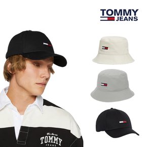 TOMMY 타미진스 남여공용 코튼 플래그 버킷햇/볼캡 모음전