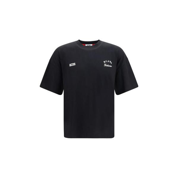 확대된 대표 지씨디에스 반팔 티셔츠 Z0MLQC214J080 999R BLACK