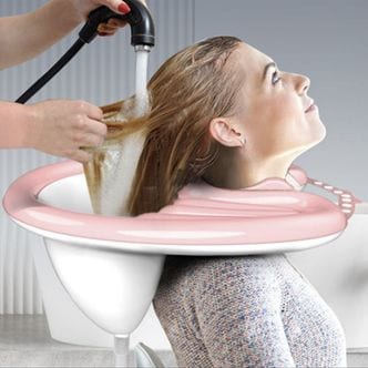 오너클랜 환자 샴푸대 의자 세발기 목욕 이동식 머리감기