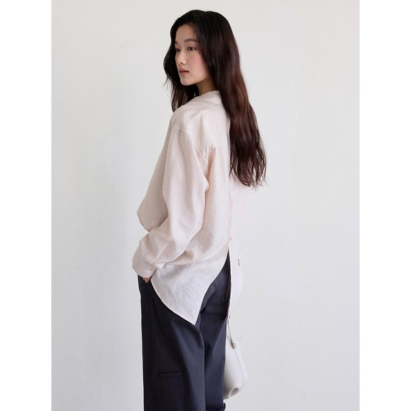 Back Slit Detail Blouse_4 Color