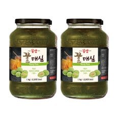 꽃샘 꿀매실차골드 1kg 2개세트