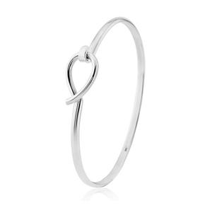 아우리 주얼리 팔찌 B2078 Boltons Silver Tear Drop Bangle