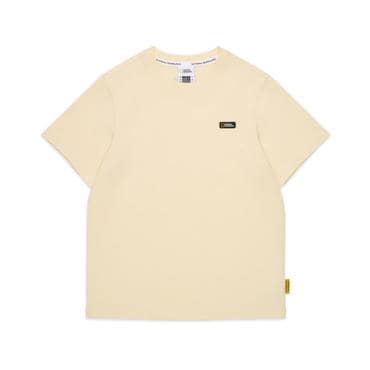 내셔널지오그래픽키즈 K255UTS020 스몰로고 반팔티 BUTTER