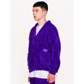 FBWP FLEECE CARDIGAN (VIOLET)