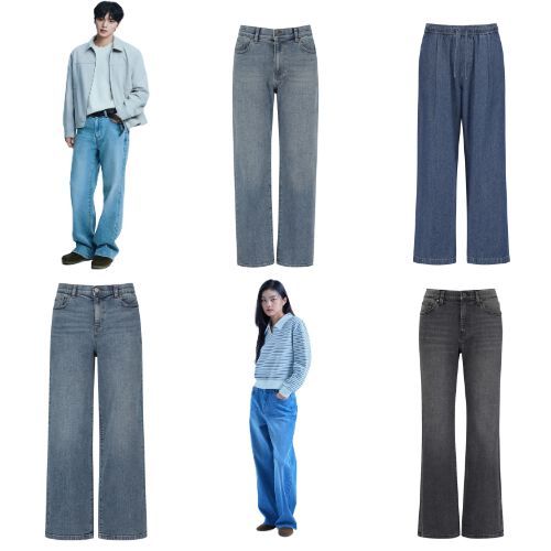 남여 가을 데님 최저가 일자/와이드/부츠컷/테이퍼드 3DP1039,3DP2039,3DP1038.3DP2035