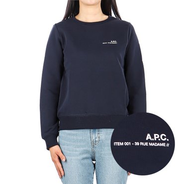 아페쎄 여성 ITEM F 맨투맨 (COFBQ F27663 IAK)
