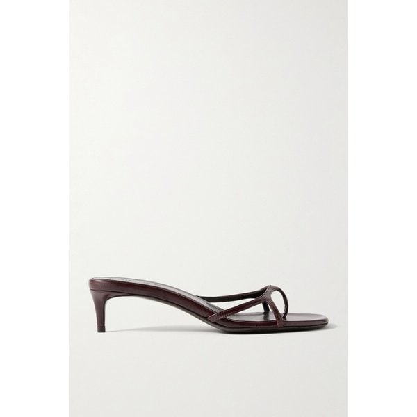 케이트 밀라 가죽 뮬 버건디 46376663162984201