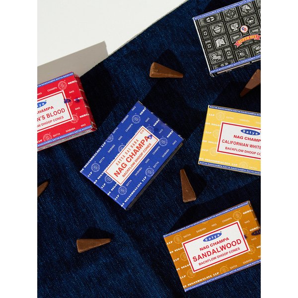 산달우드 백플로우 인센스 콘