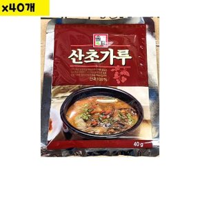 식자재 솔표 산초분말 40g x40개 (WDAC7FD)