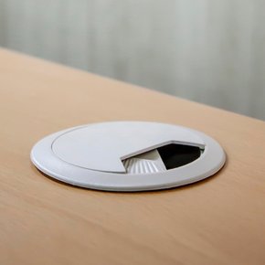 회전형 전선캡 20p 테이블 책상 전선구멍커버 60mm