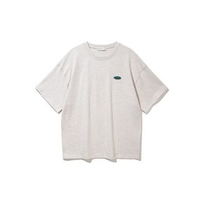 Minimal logo 반팔티셔츠 BK3981_오트밀