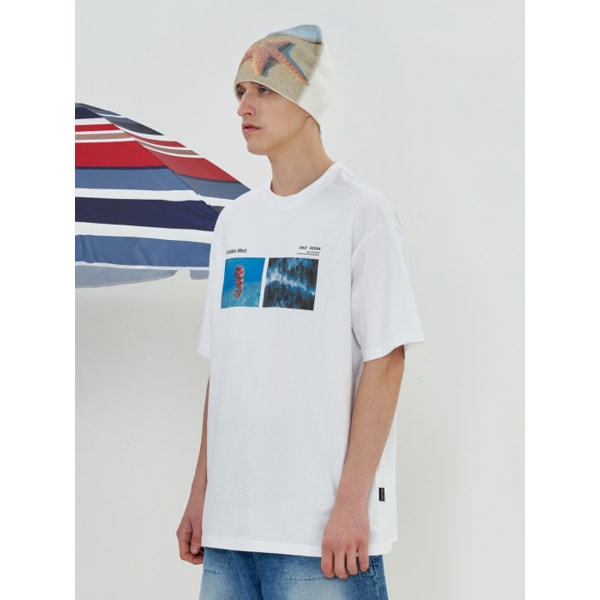 OCEAN T SHIRT / WHITE